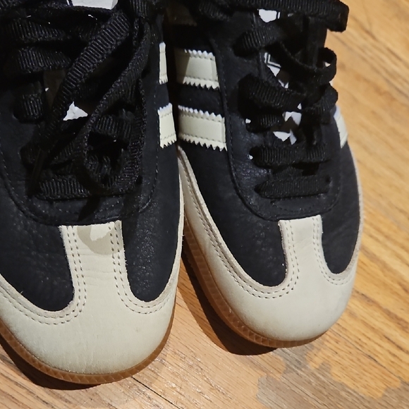 Adidas Samba Black and Cream Sneakers - Picture 4 of 4